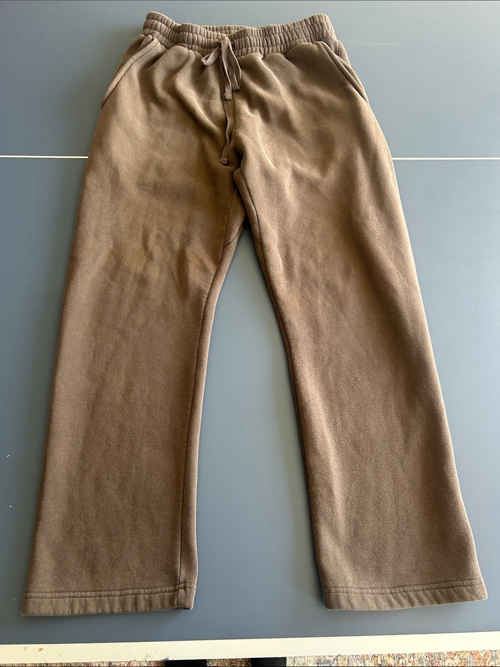 PacSun Brown Fleece Drawstring Joggers